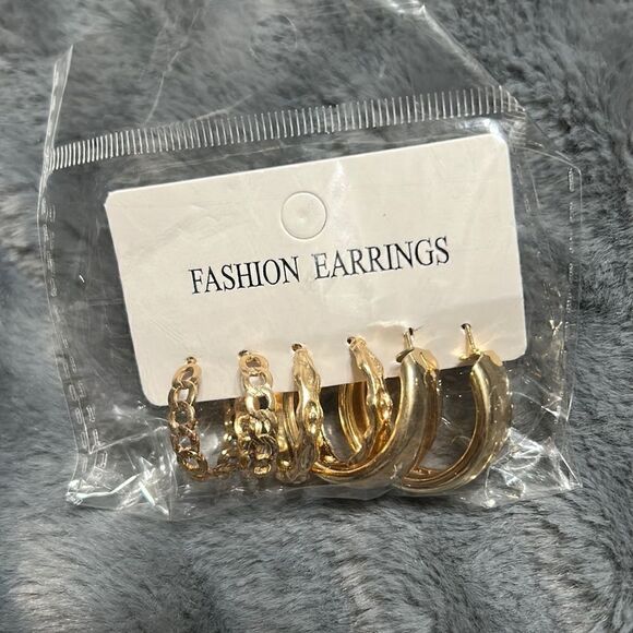 Hoop Earring Set - Picture 1 of 5